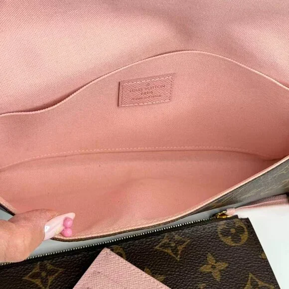 Louis Vuitton Monogram Canvas Limited Edition Felicie Shoulder Bag Crossbody - Picture 9 of 9